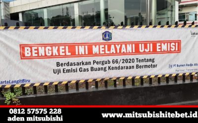 Yuk, Uji Emisi Mobil Anda Di Bengkel Mitsubishi Tebet