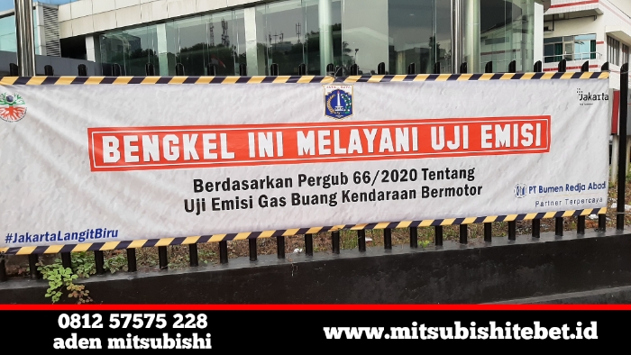 Yuk, Uji Emisi Mobil Anda Di Bengkel Mitsubishi Tebet