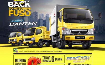 Promo Euro 4 Canter – Bunga 0% dan DP Mulai dari 15%