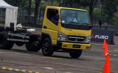 Ulik Teknologi Euro 4 Mitsubishi Canter dan Fighter X