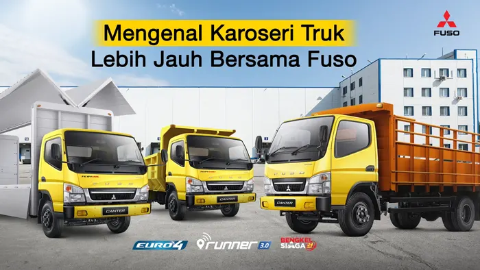 Mengenal Karoseri Truk Lebih Jauh Bersama Fuso