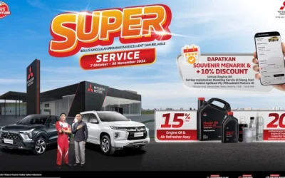 Program Service Super Mitsubishi Motors Dapat Diskon Sampai 20%!