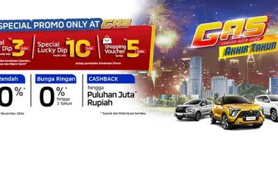 PROGRAM PENJUALAN MITSUBISHI MOTORS GEBYAR AUTO SHOW (GAS) NOVEMBER 2024